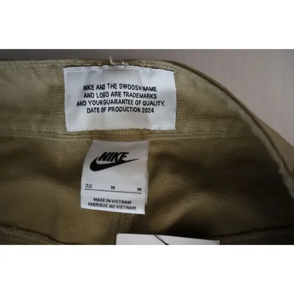 Nike HJ8478-297 Men's Sz 32 Taupe Standard Fit Sashiko Carpenter Pants